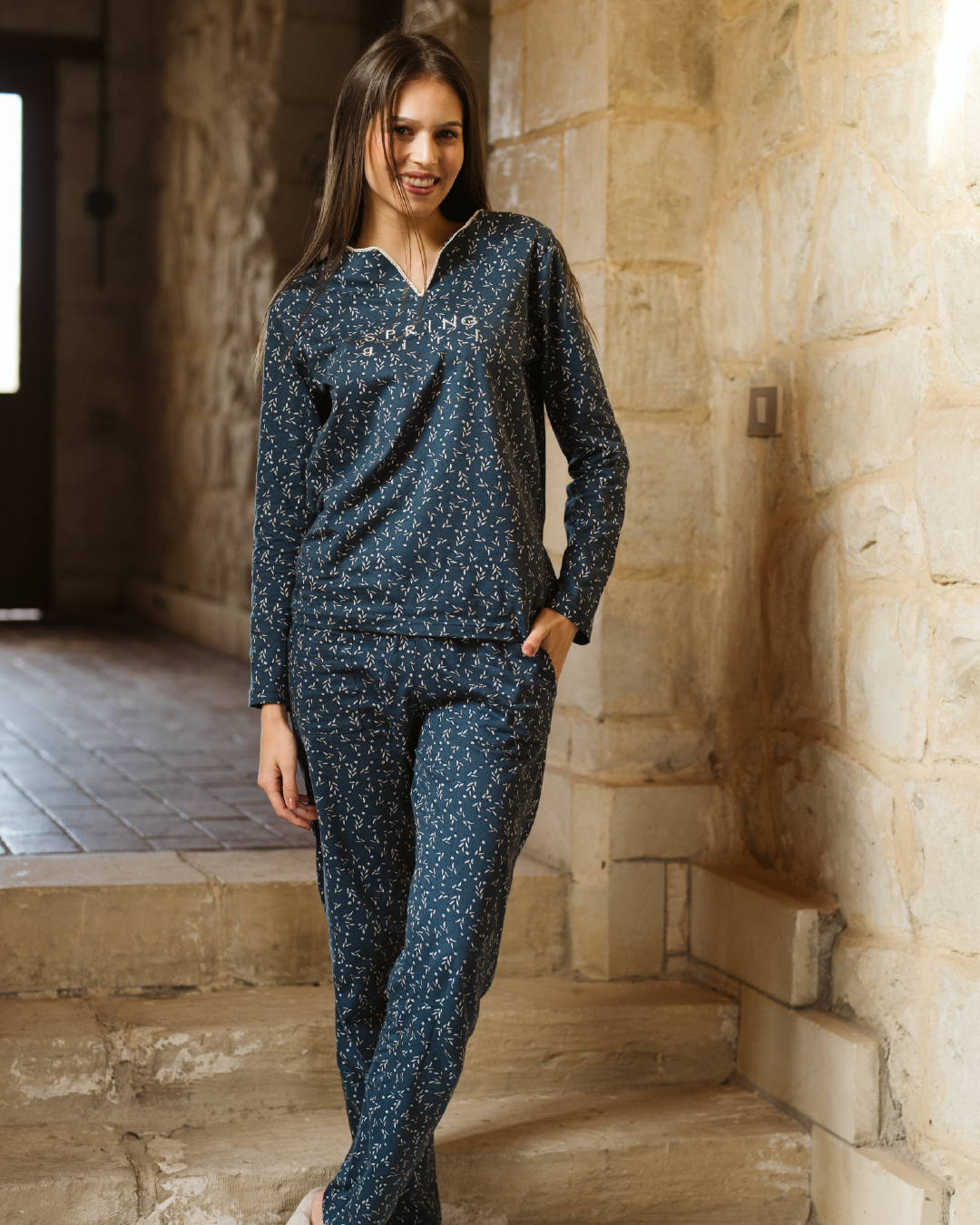 بيجاما حريمى بكم Women Pajama Spring Girl