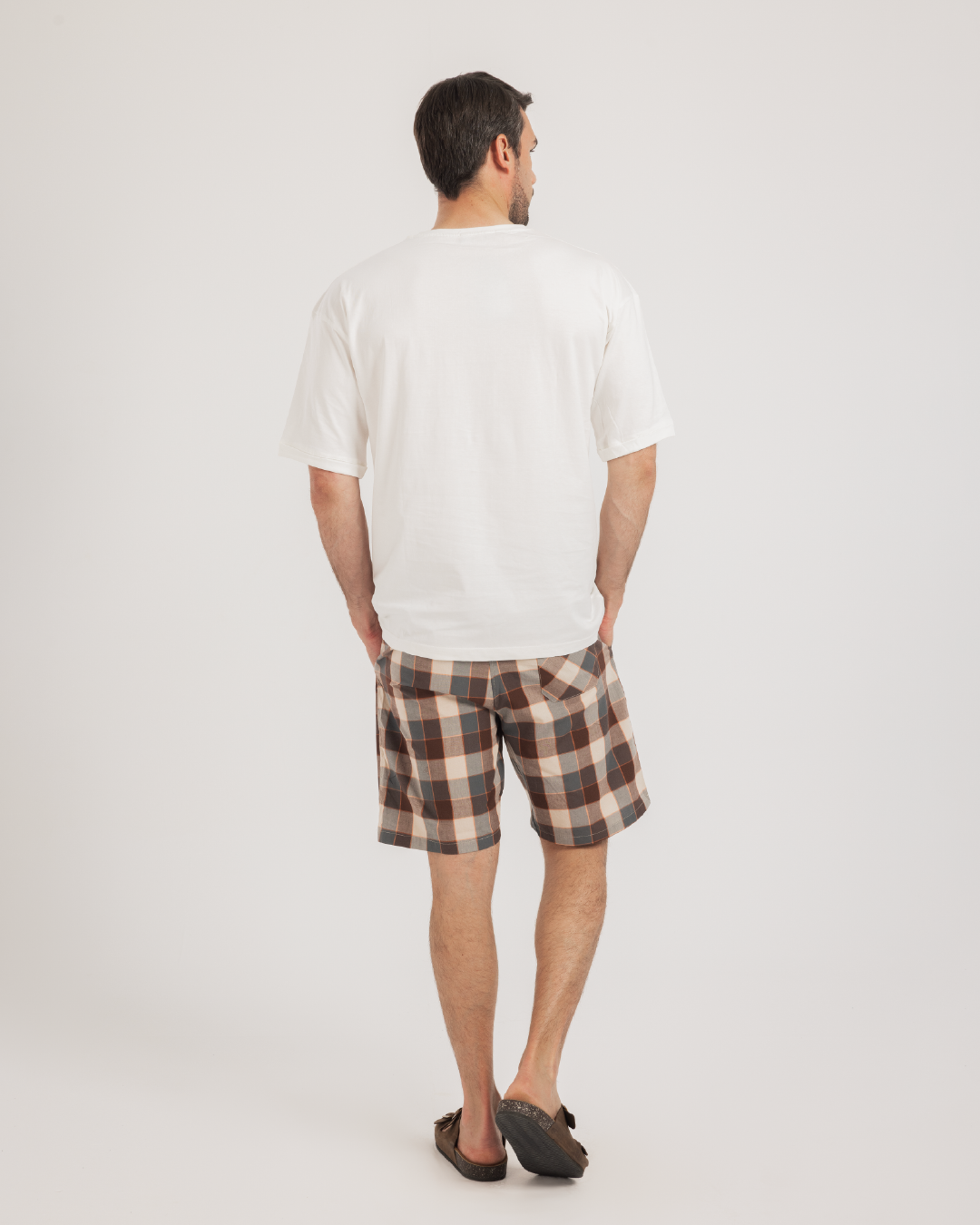 بيجاما كاروه شورت نسيج الحياه جيده