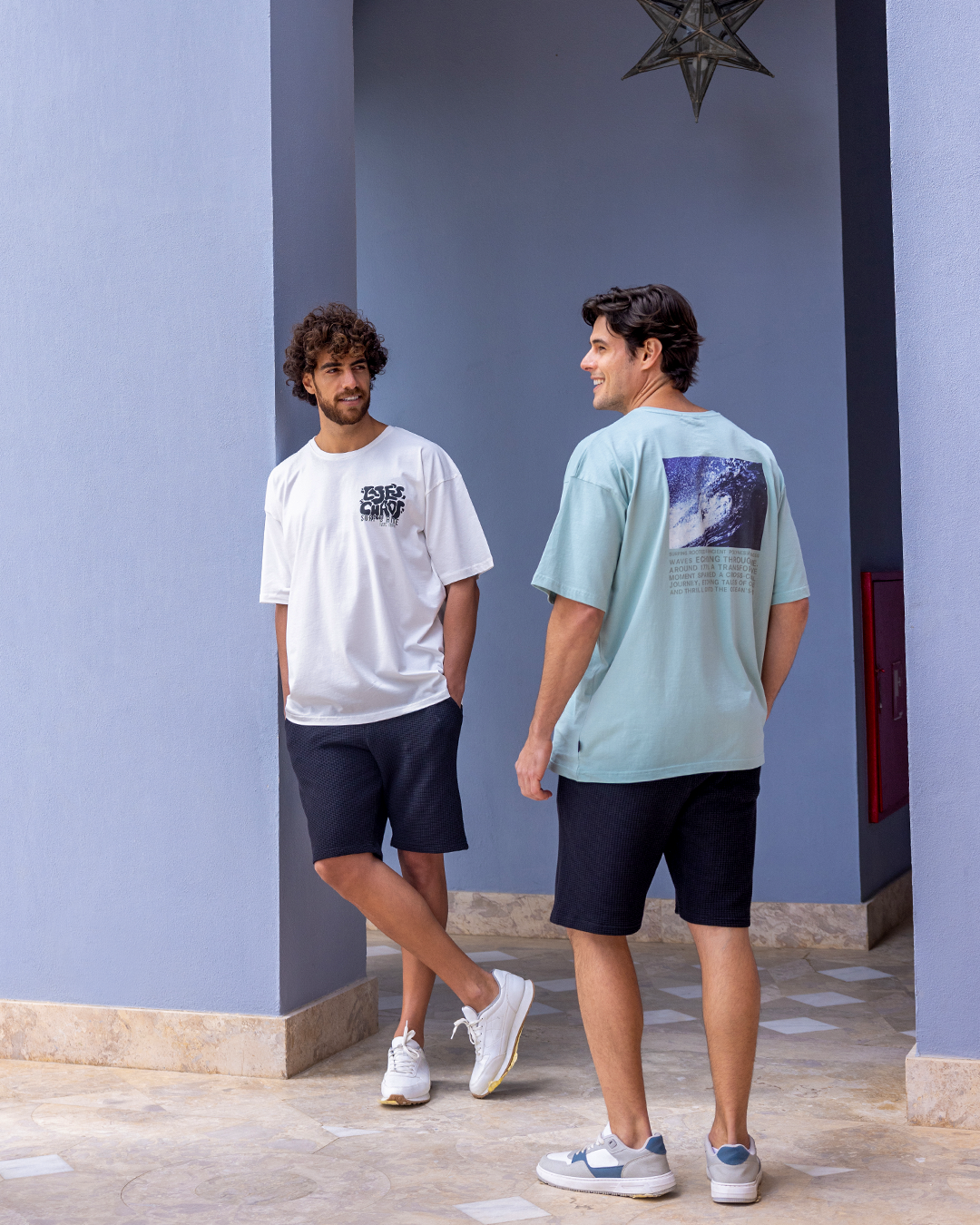 بيجاما نص كم و شورت جاكارد