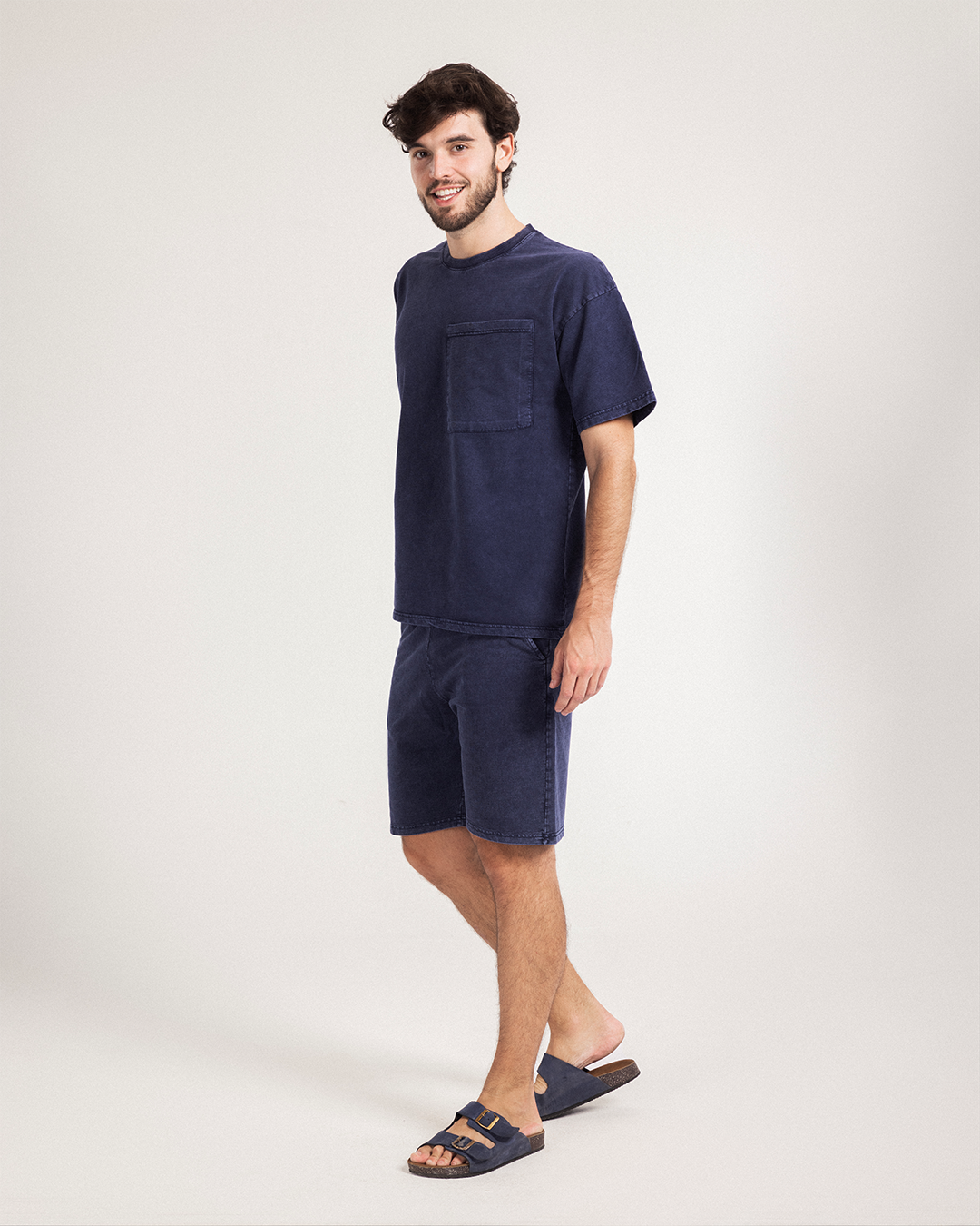 طقم شورت سمر ميلتون نص كم و جيب كبير