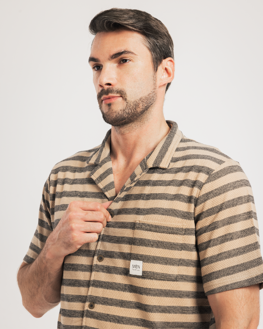 Cool Striper بيجاما رجالي بزراير