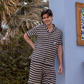 Cool Striper بيجاما رجالي بزراير