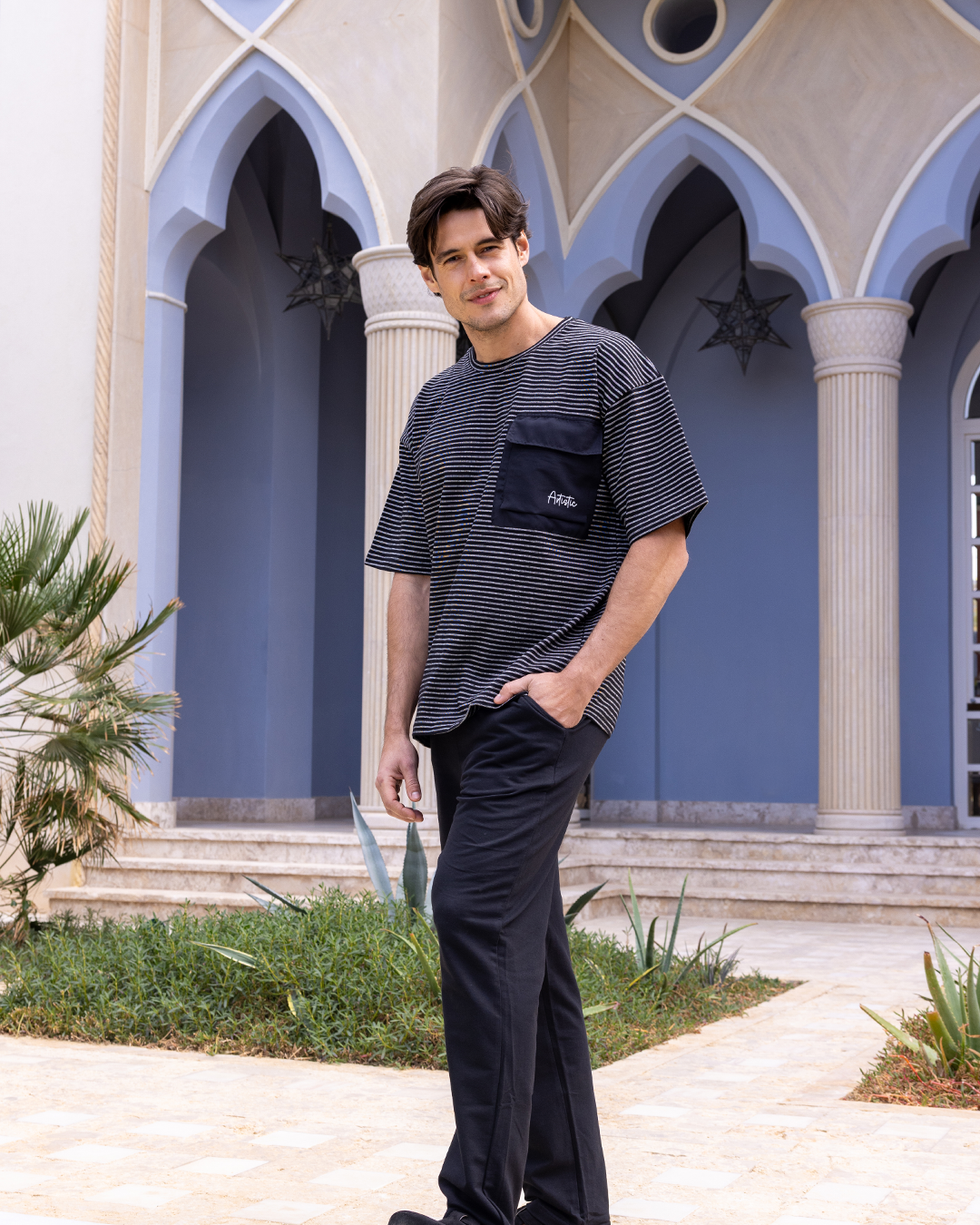 Artistic بيجاما رجالى نص كم و بنطلون