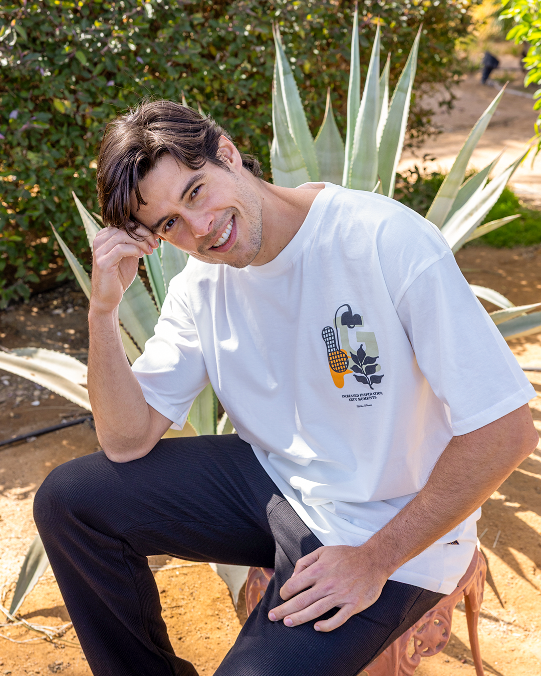 بيجاما نص كم كولا عريضة و بنطلون جاكارد