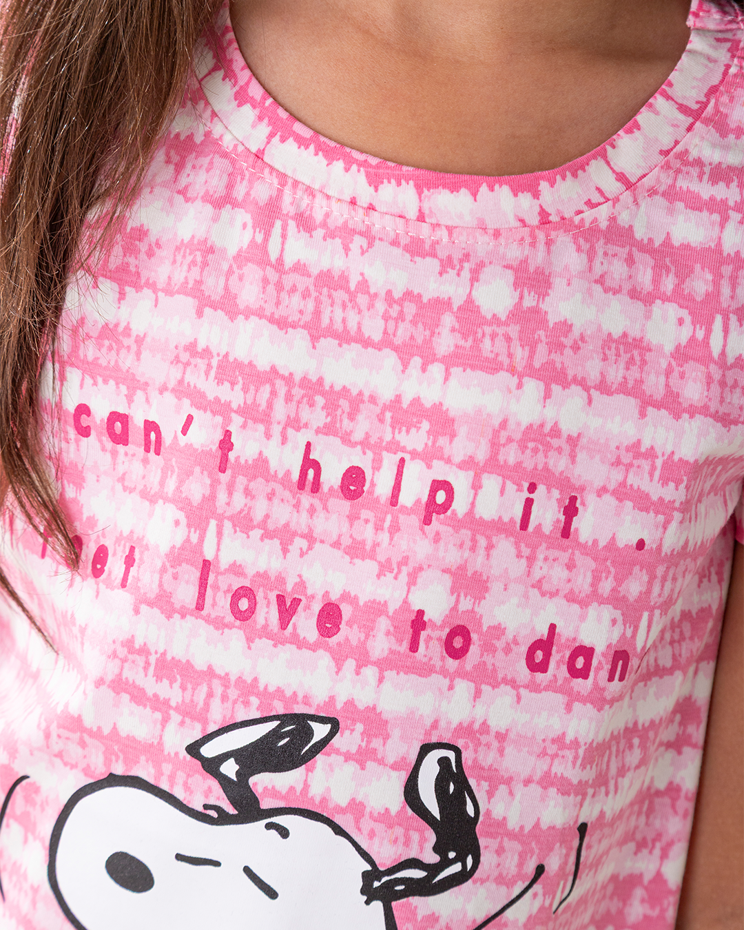 قميص نوم نص كم قطن ليكرا ابتسم