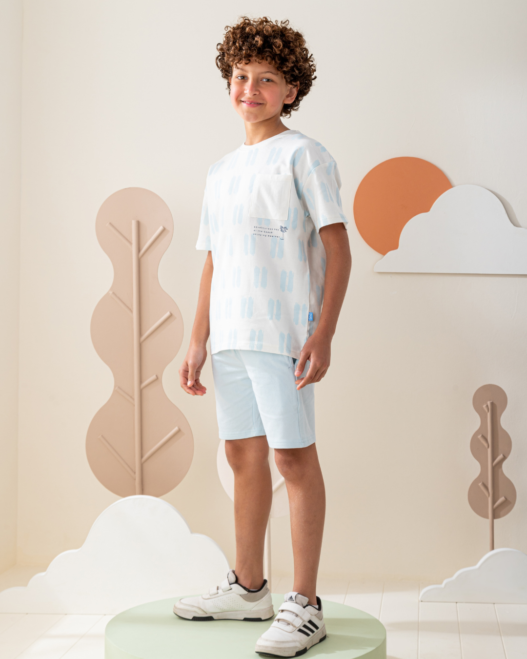 بيجاما شورت سمر ميلتون و توب نص كُم