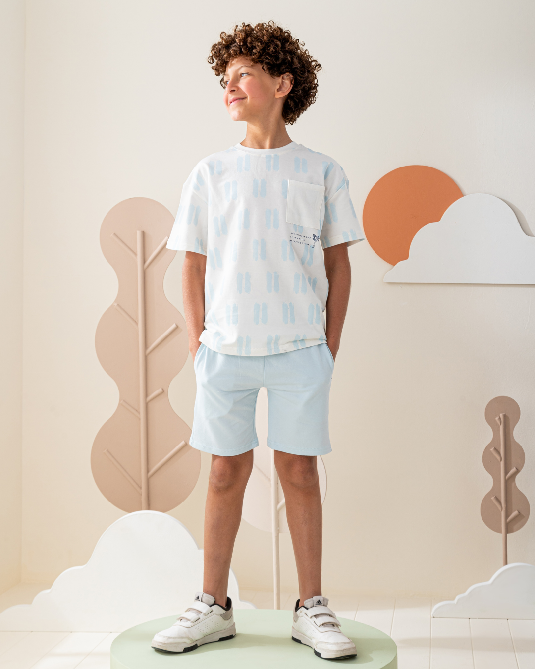 بيجاما شورت سمر ميلتون و توب نص كُم