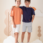 بيجاما شورت سمر ميلتون و توب نص كًم مع جيب كبير على الجنب
