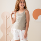 Beautiful like summer pajamas shorts Summer melton with a strapless top