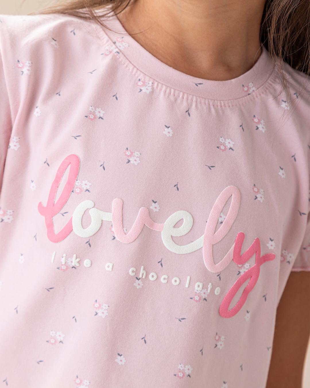 بيجاما بنطلون قطن و كم كورنشه صغيره