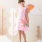 Big love too girls ruffle dress cotton