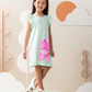 Big love too girls ruffle dress cotton