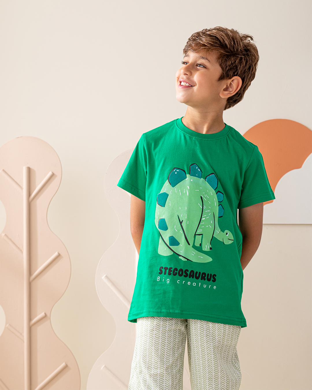 بيجاما بنطلون قطن مخلوقات صغيره و كبيره