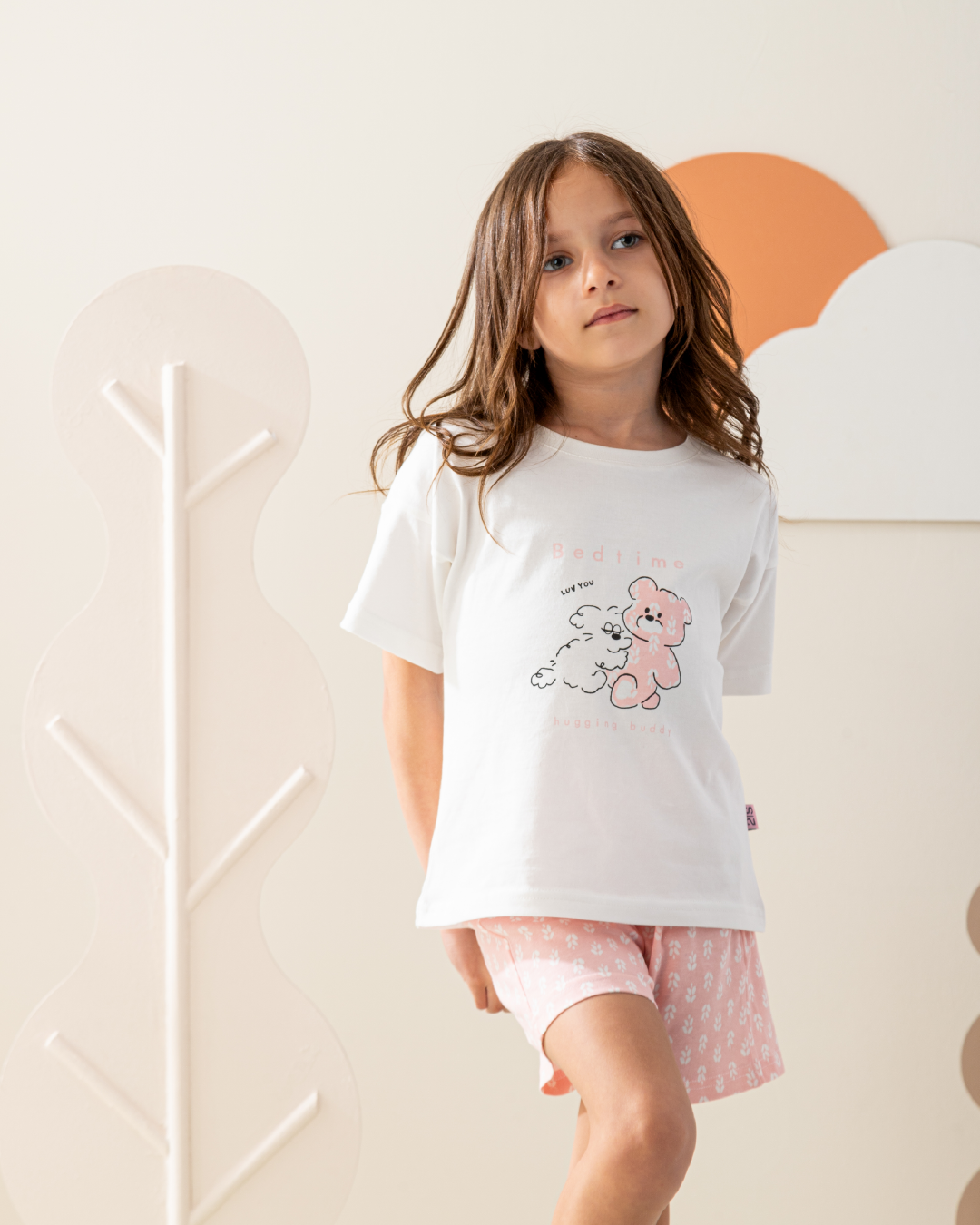 بيجاما شورت قطن و توب نص كم وقت النوم