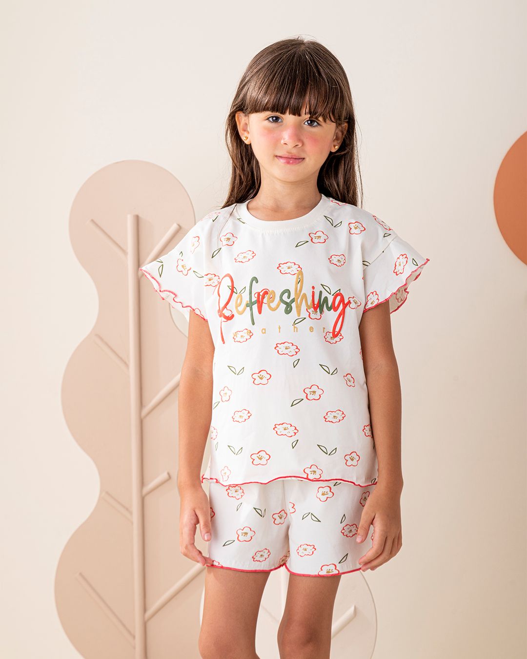 بيجاما شورت قطن جو منعش