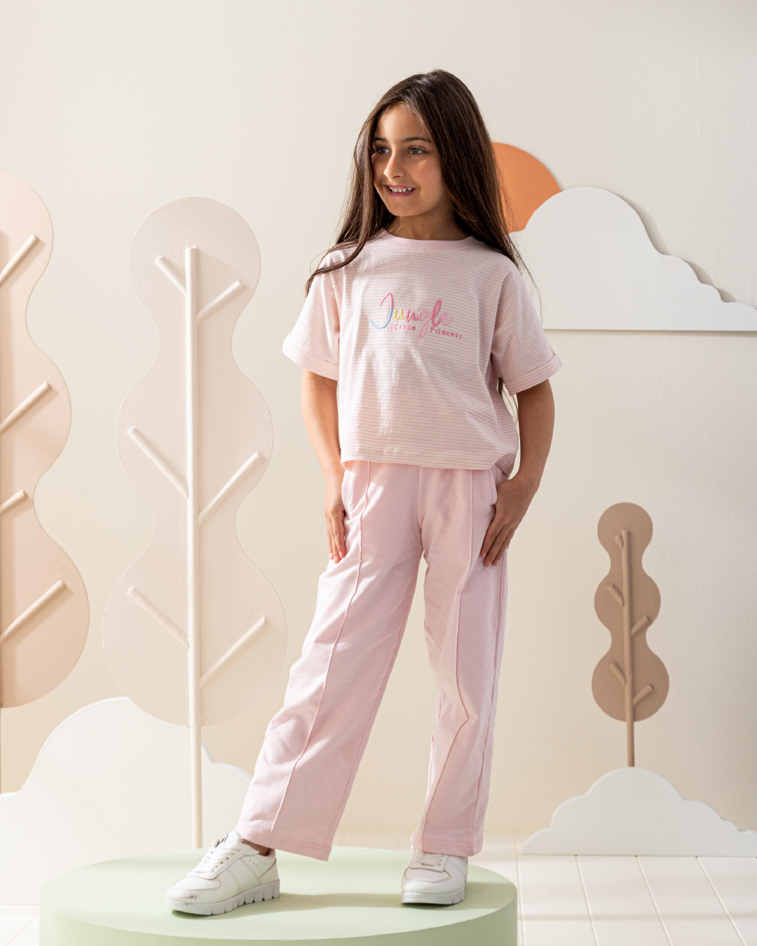 بيجاما بنطلون سمر ميلتون و توب نص كم الاميره الصغيره