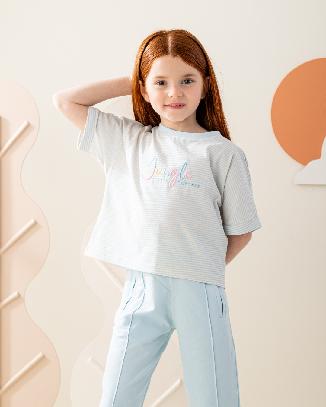 بيجاما بنطلون سمر ميلتون و توب نص كم الاميره الصغيره