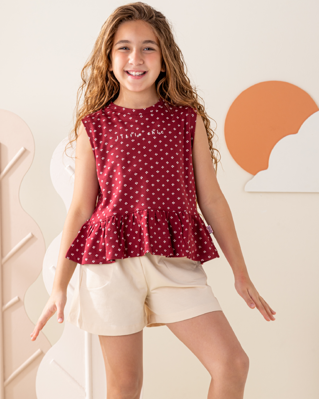 طقم شورت سمر ميلتون منقط