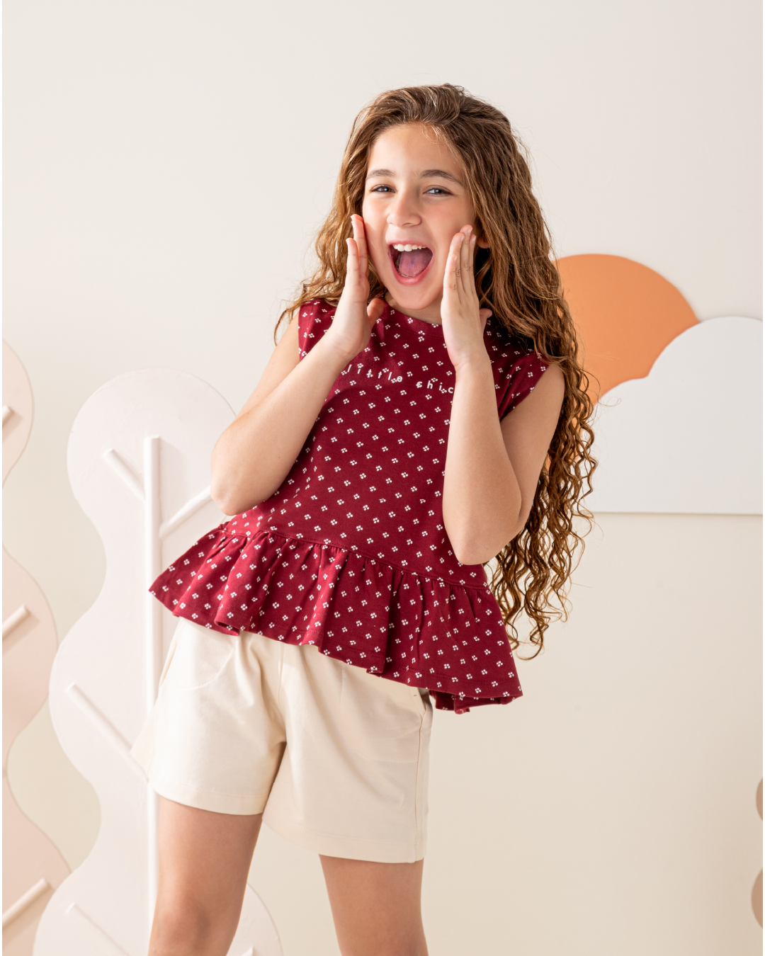 طقم شورت سمر ميلتون منقط