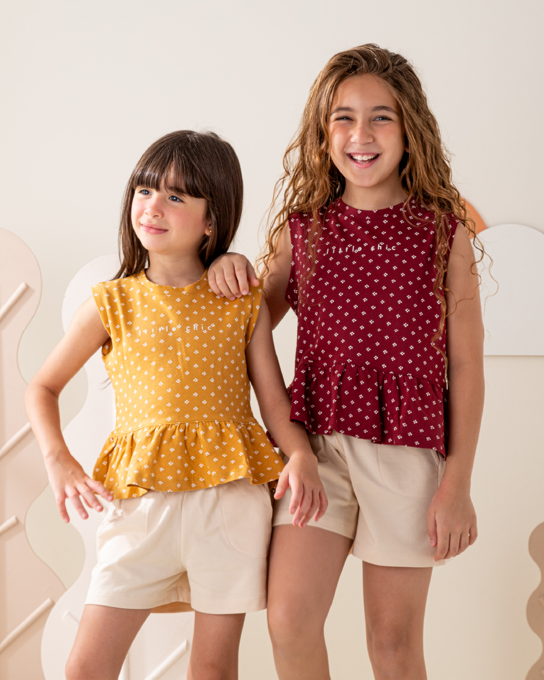 طقم شورت سمر ميلتون منقط