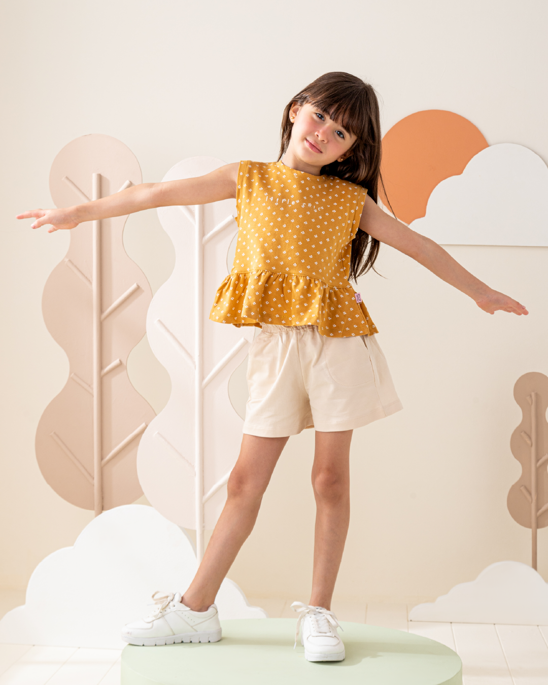 طقم شورت سمر ميلتون منقط