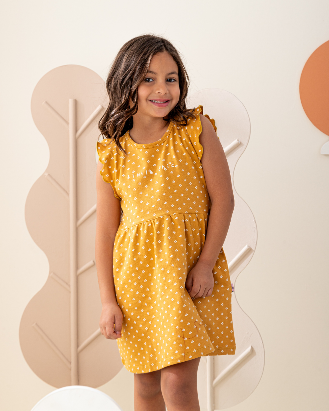 فستان كورنيشة سمر ميلتون منقط