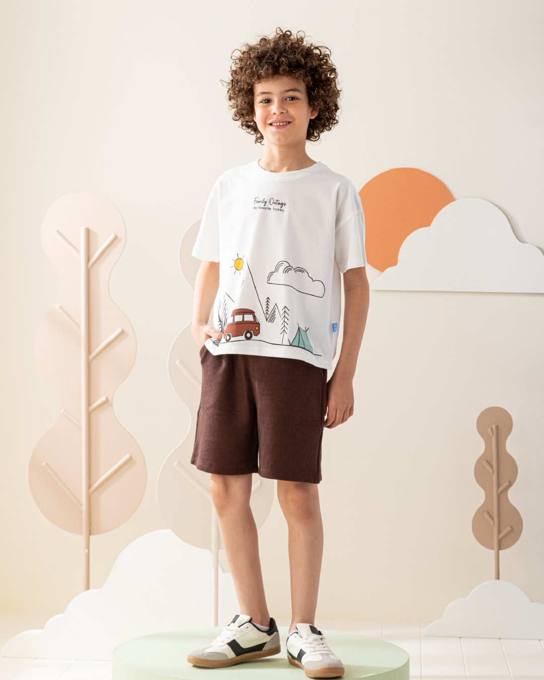 بيجاما شورت جاكارد كامبج