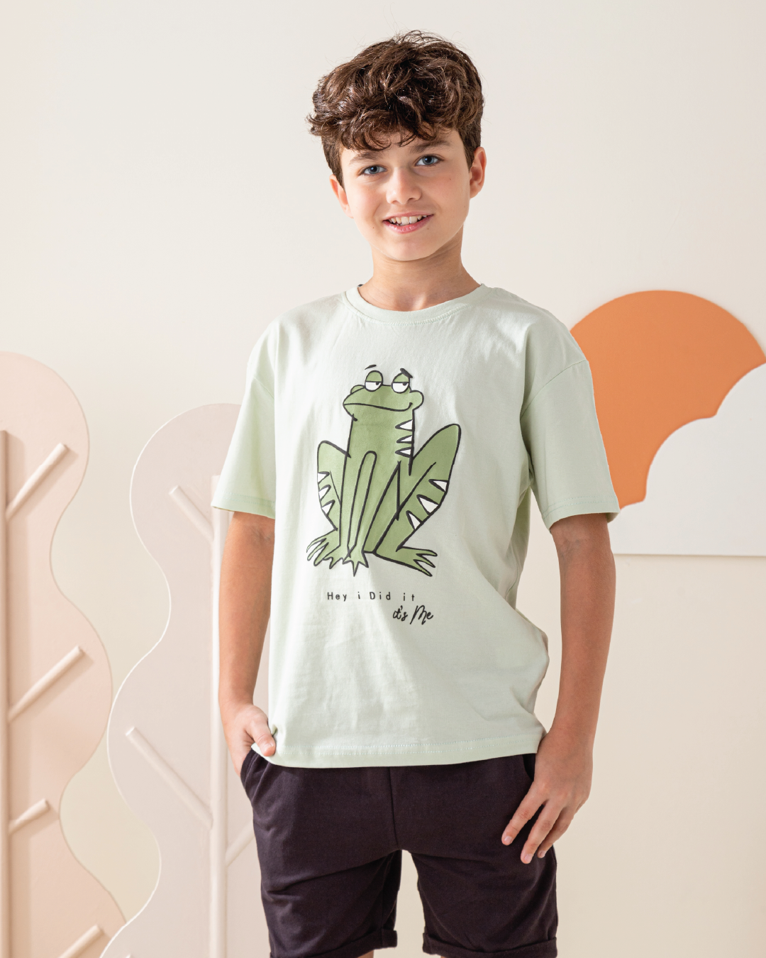 بيجاما نص كم و شورت سمر ميلتون نمر و ضفضعه