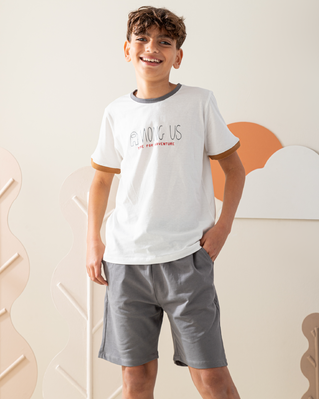 بيجاما شورت سمر ميلتون و توب نص كم