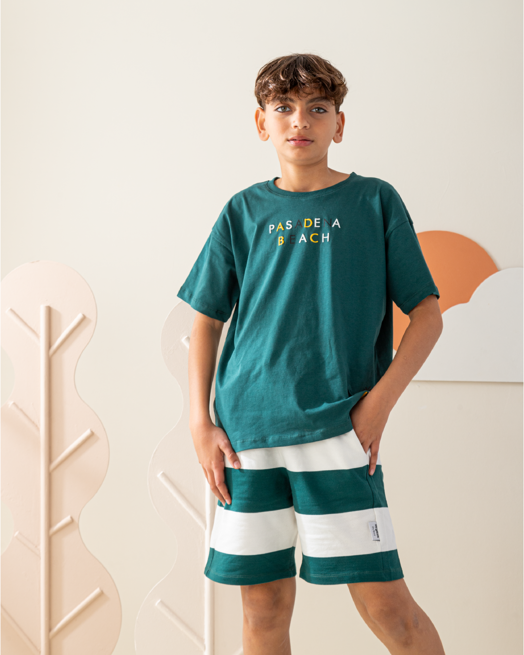 بيجاما شورت سمر ميلتون مخطط