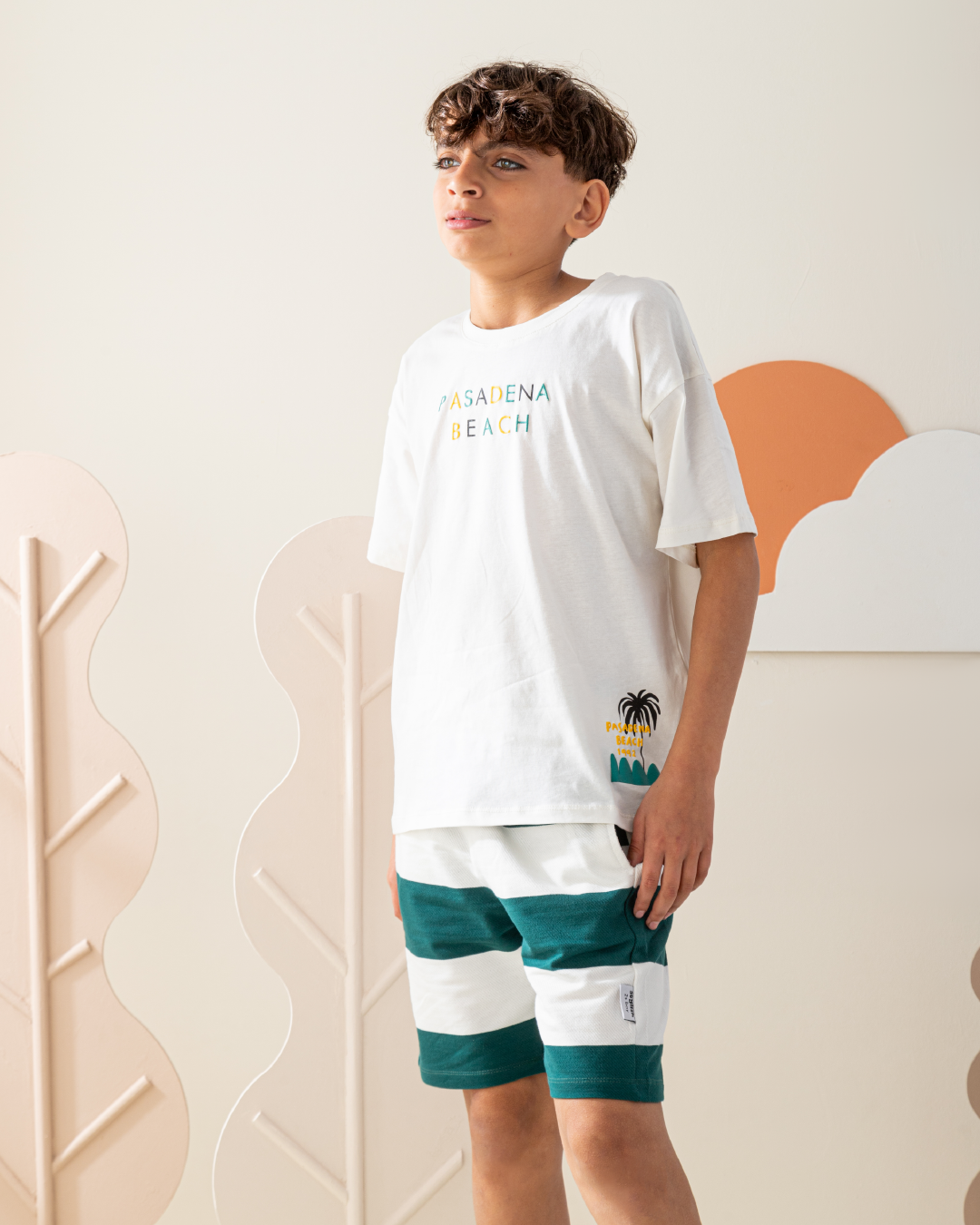 بيجاما شورت سمر ميلتون مخطط