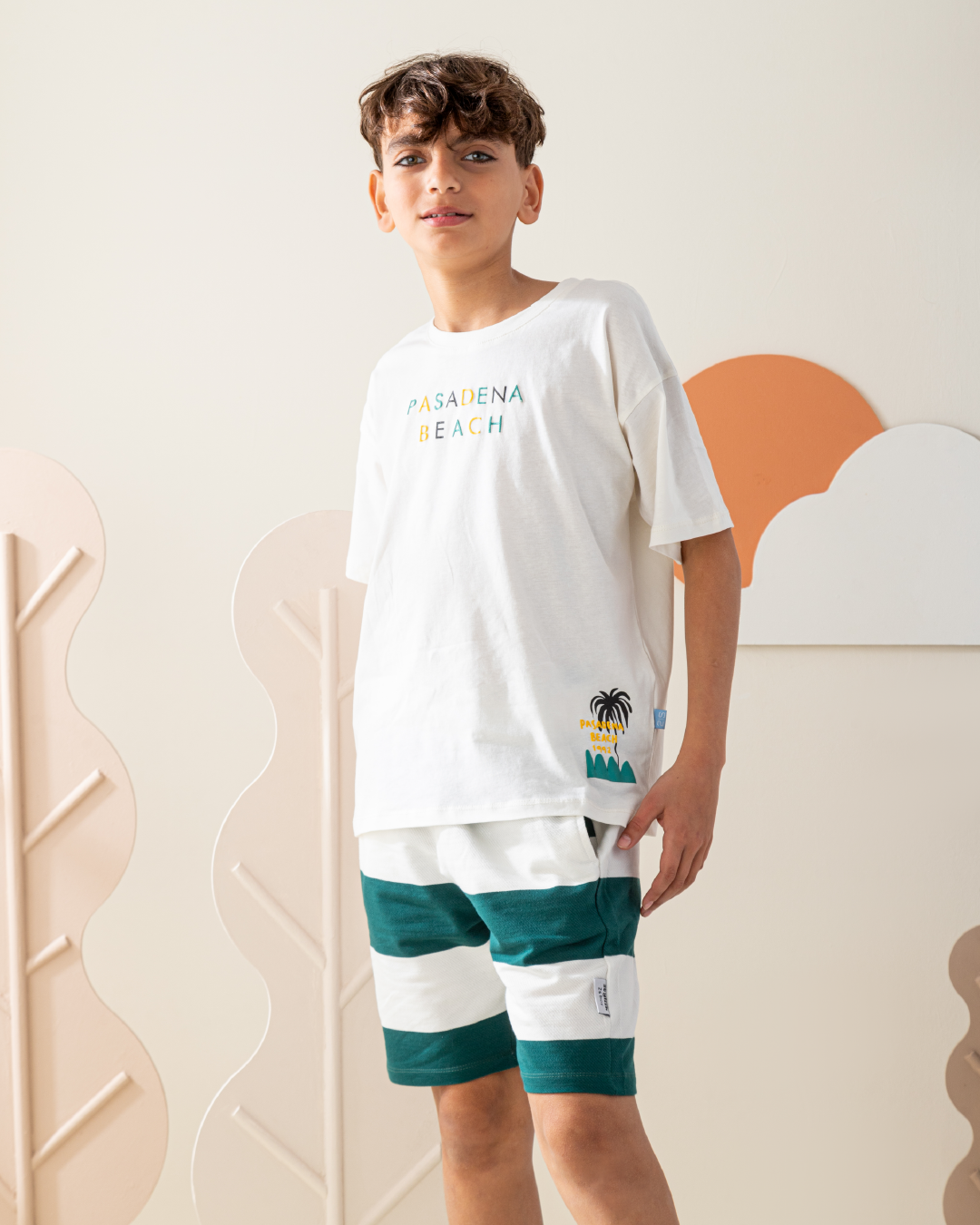 بيجاما شورت سمر ميلتون مخطط