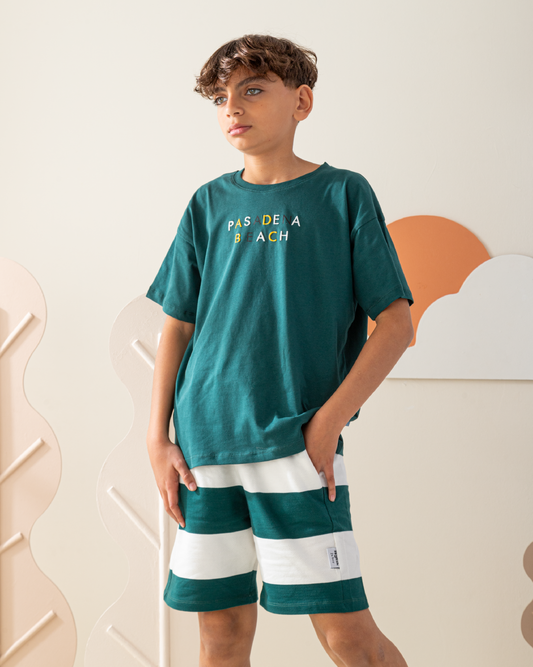 بيجاما شورت سمر ميلتون مخطط