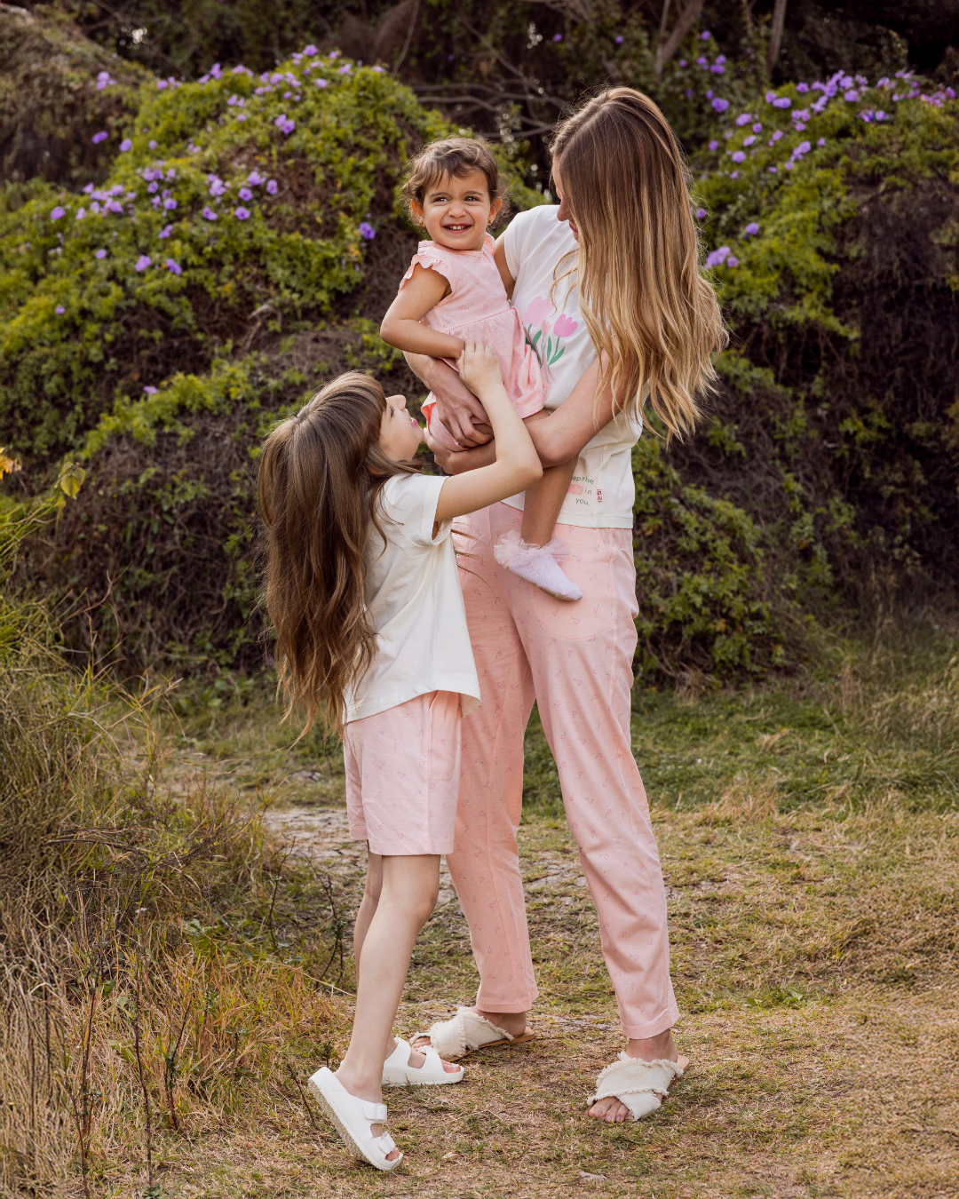 Mother's day flowers baby girls dress