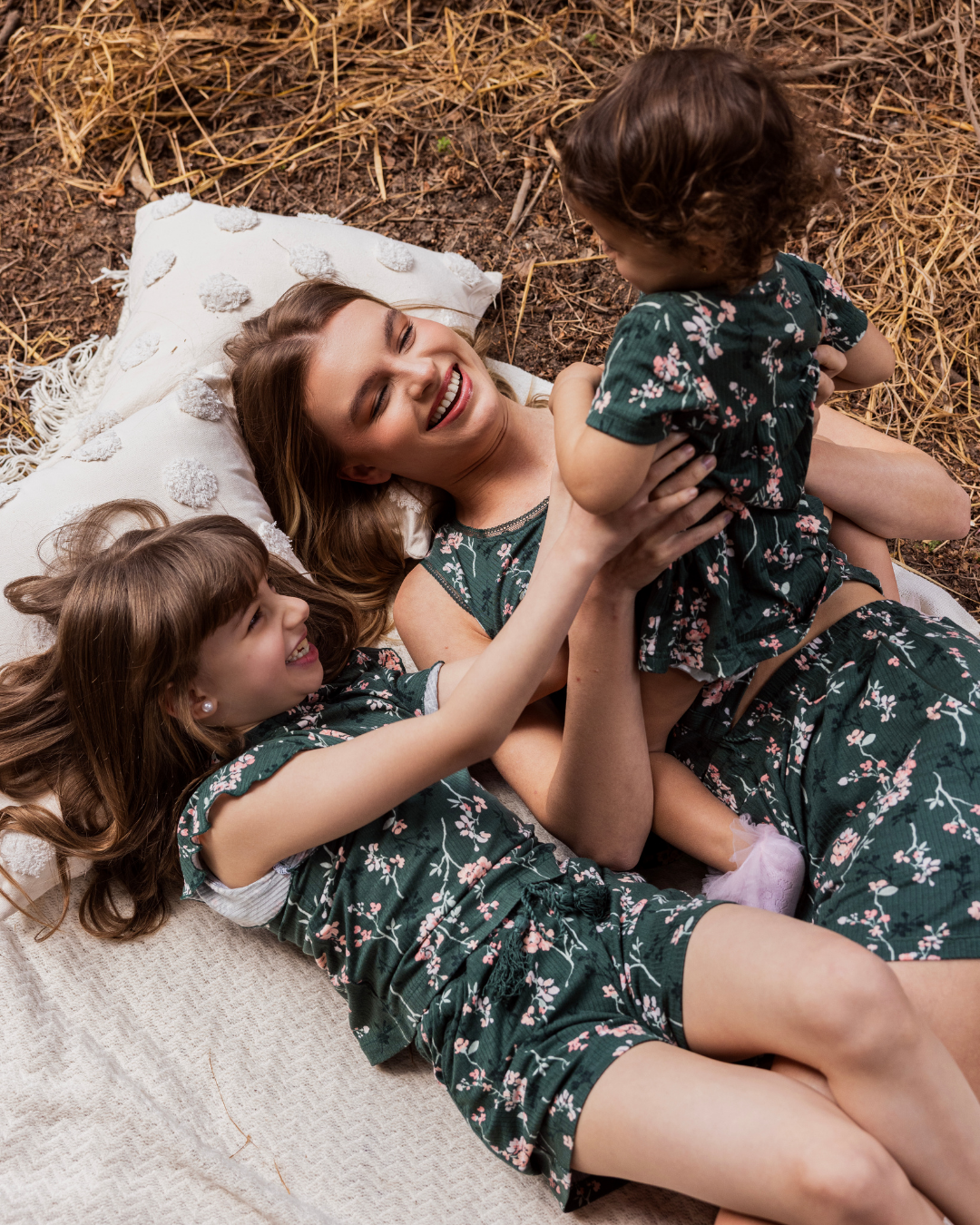 Pajama short Jersey green gardens mother's day