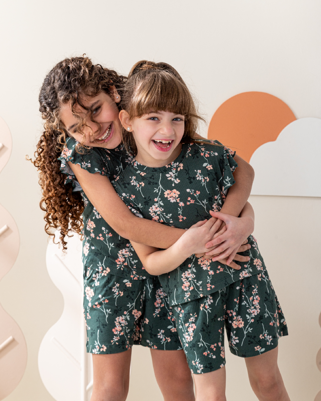 Pajama short Jersey green gardens mother's day