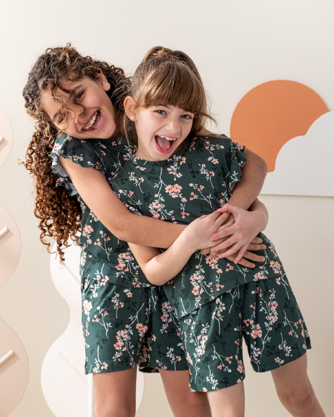 Pajama short Jersey green gardens mother's day