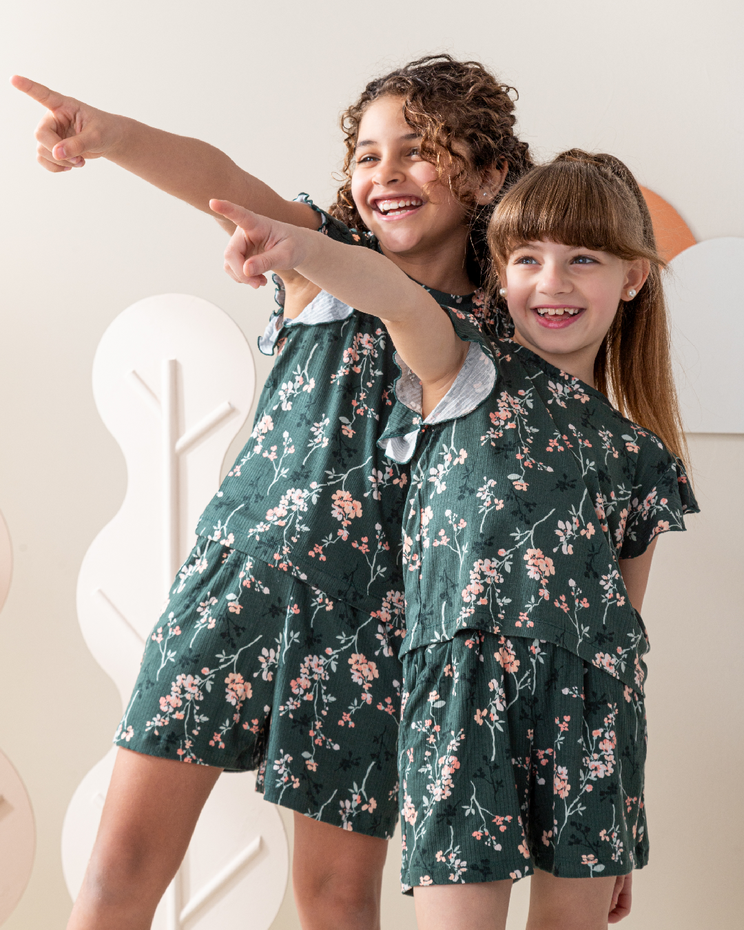 Pajama short Jersey green gardens mother's day