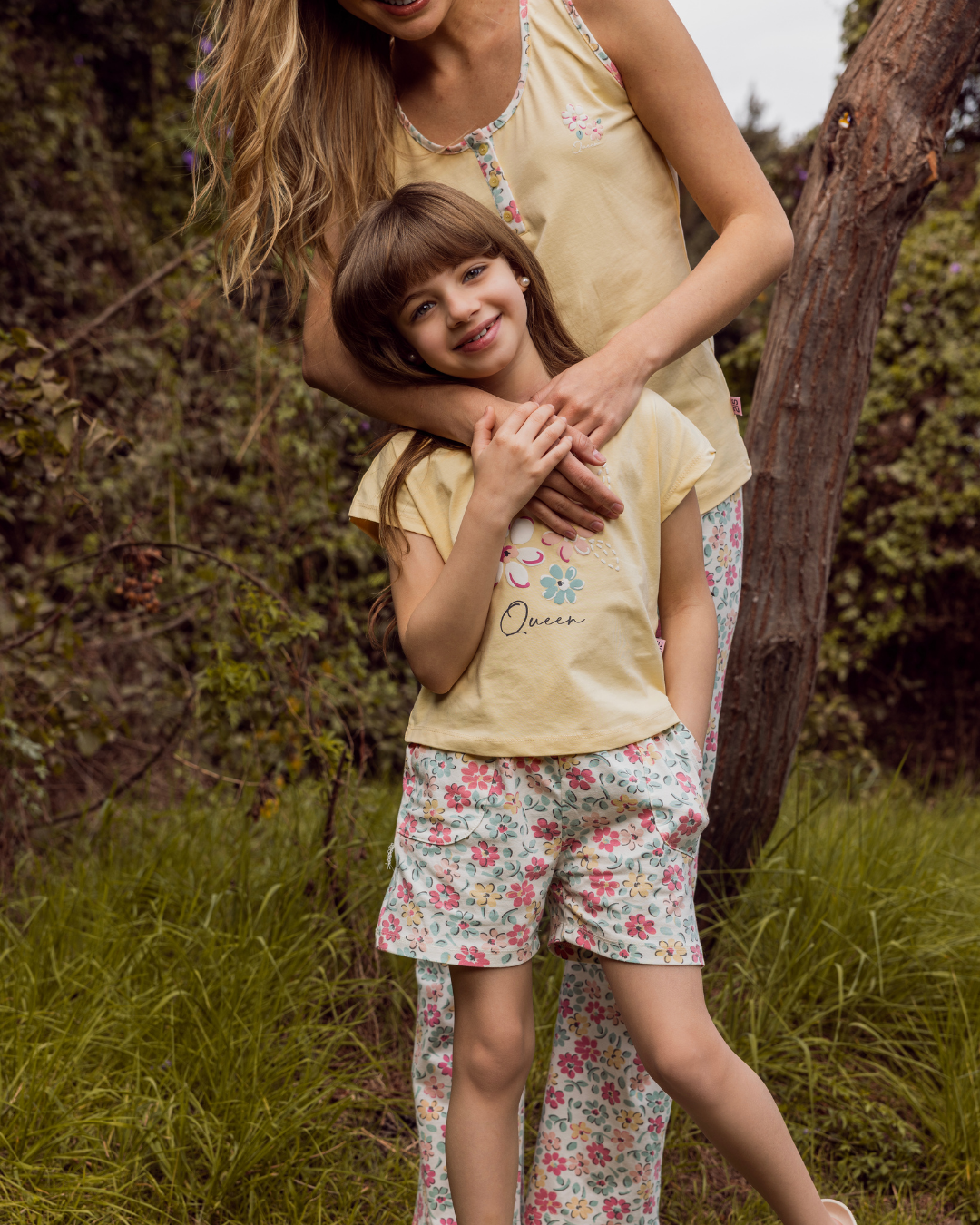 Moms Queen Girls' Cotton Lycra Pajamas