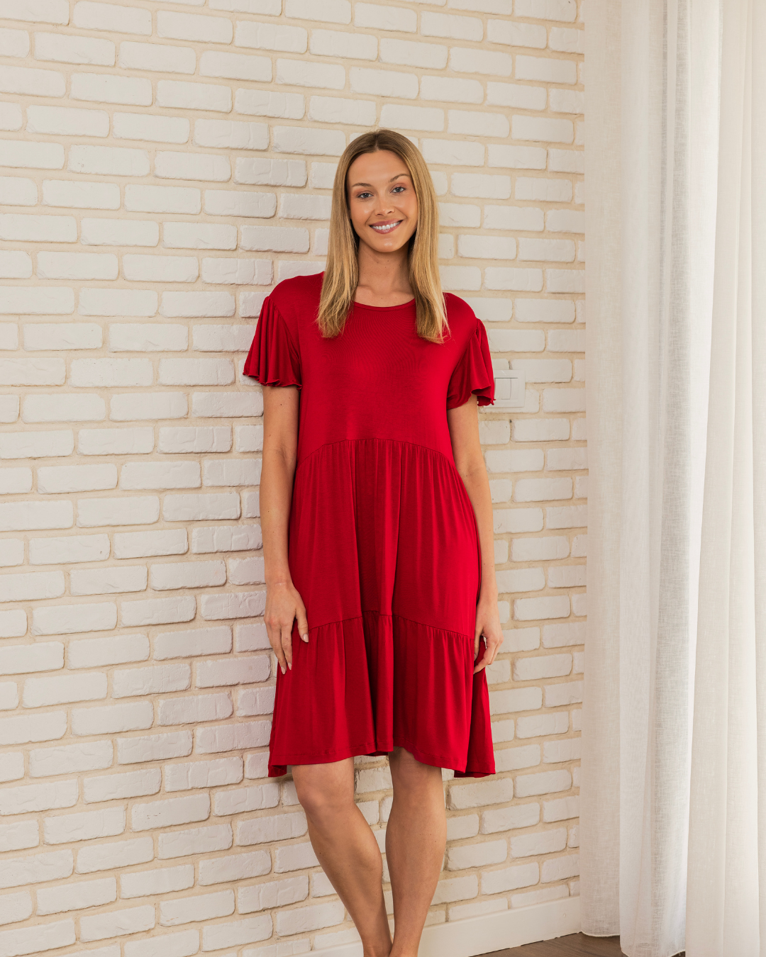 Layered Dress viscose lycra