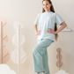 pajamas half sleeves and pants Summer melton