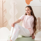 pajamas half sleeves and pants Summer melton