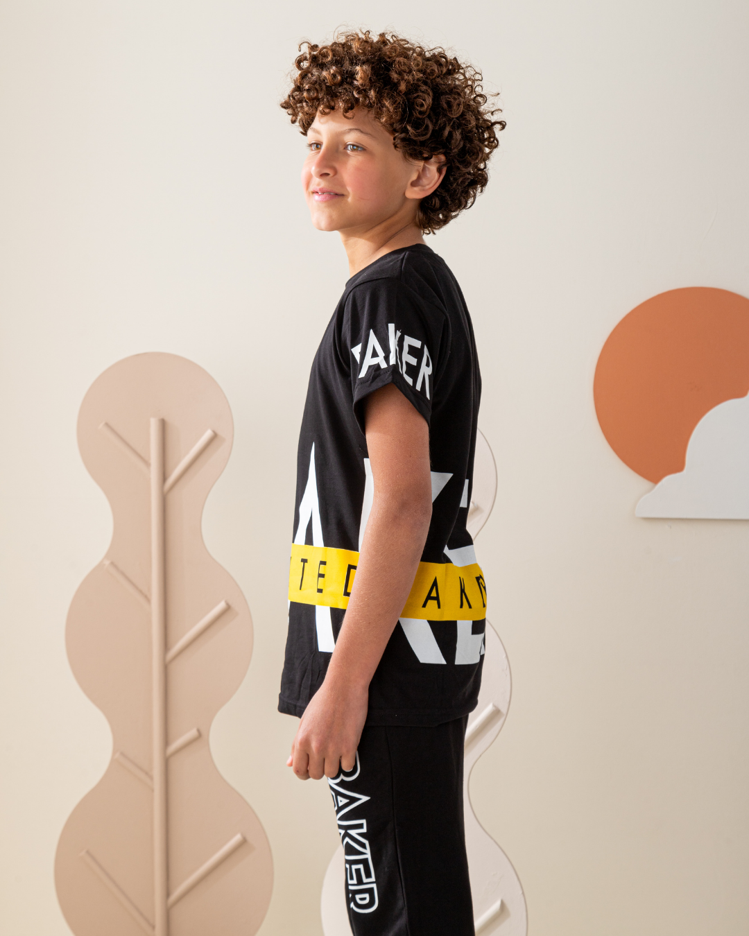 Baker بيجاما اولادي تيشرت و بنطلون