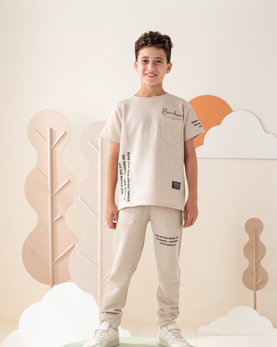 relax بيجاما اولادي تيشرت و بنطلون