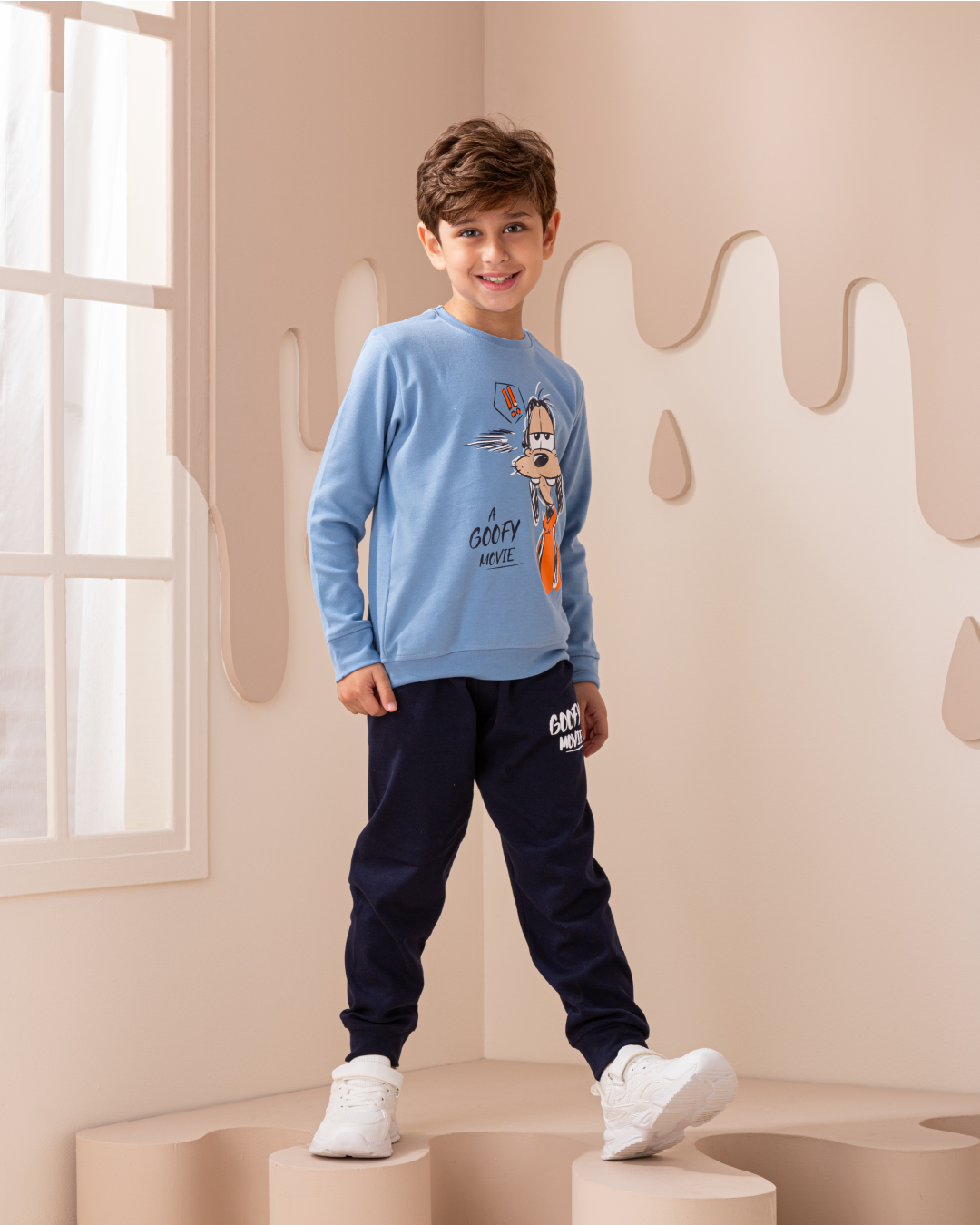 A Goofy Movie طقم اولادي طباعة انترلوك