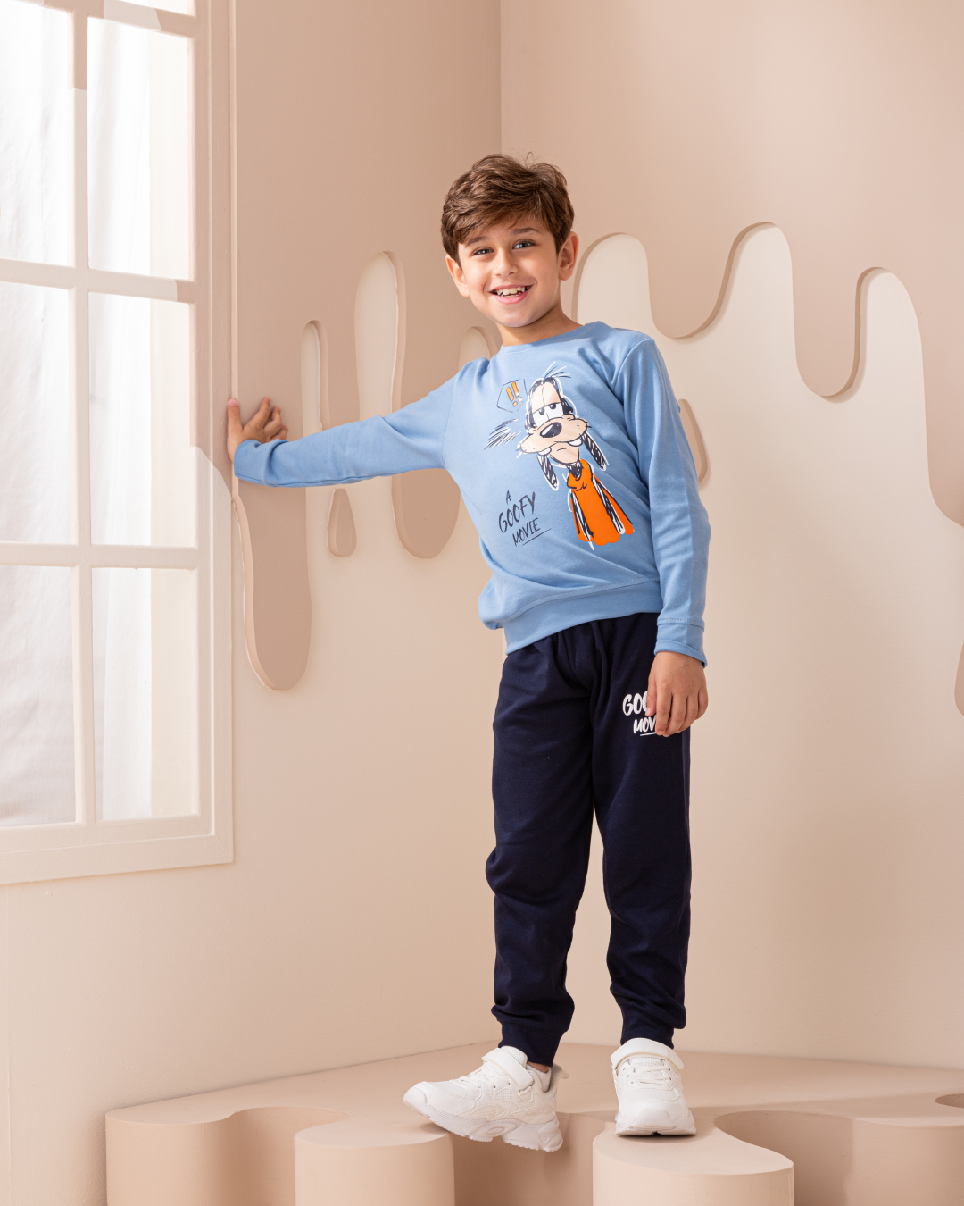 A Goofy Movie طقم اولادي طباعة انترلوك