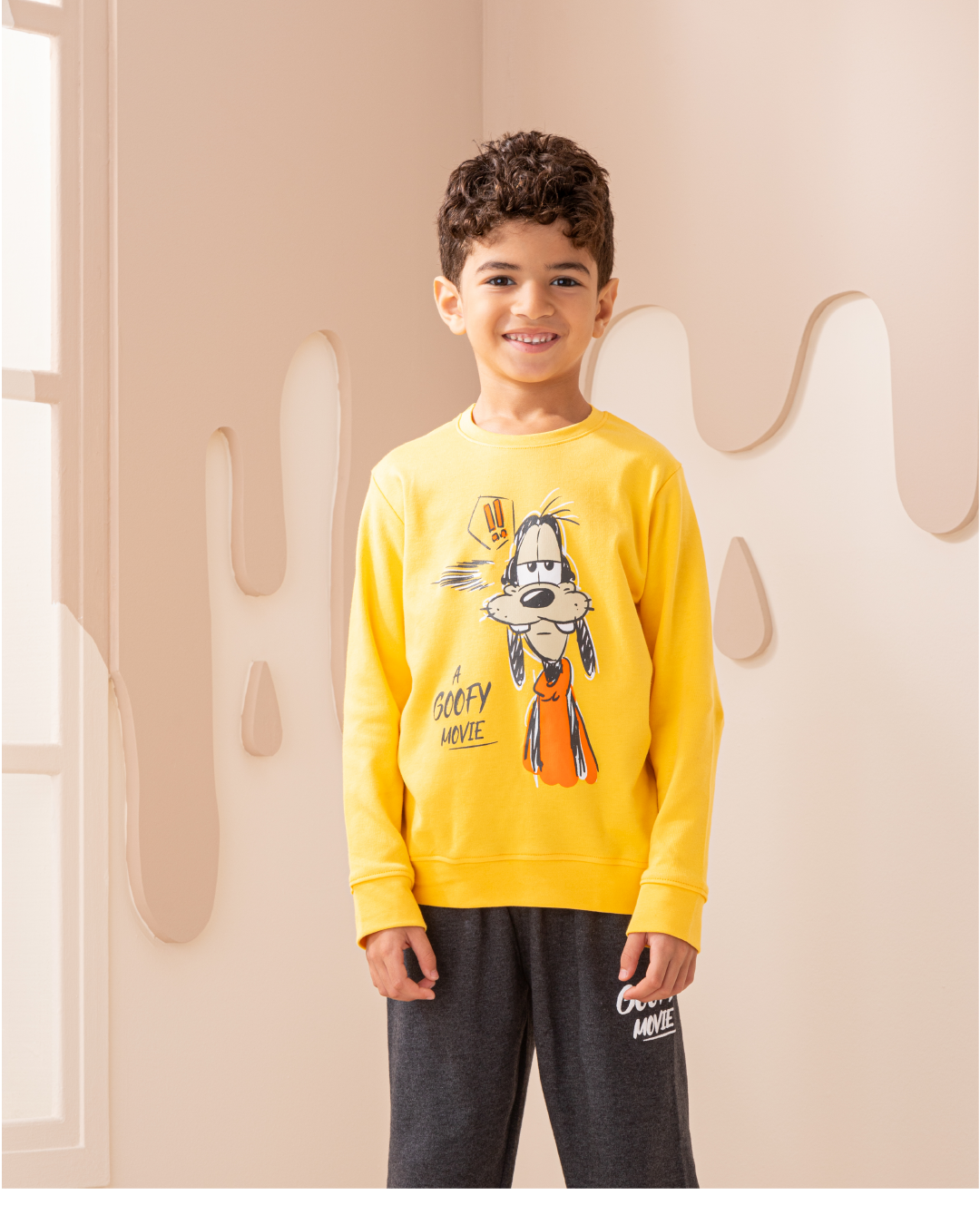 A Goofy Movie طقم اولادي طباعة انترلوك