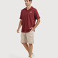 Jacquard Polo Short Set