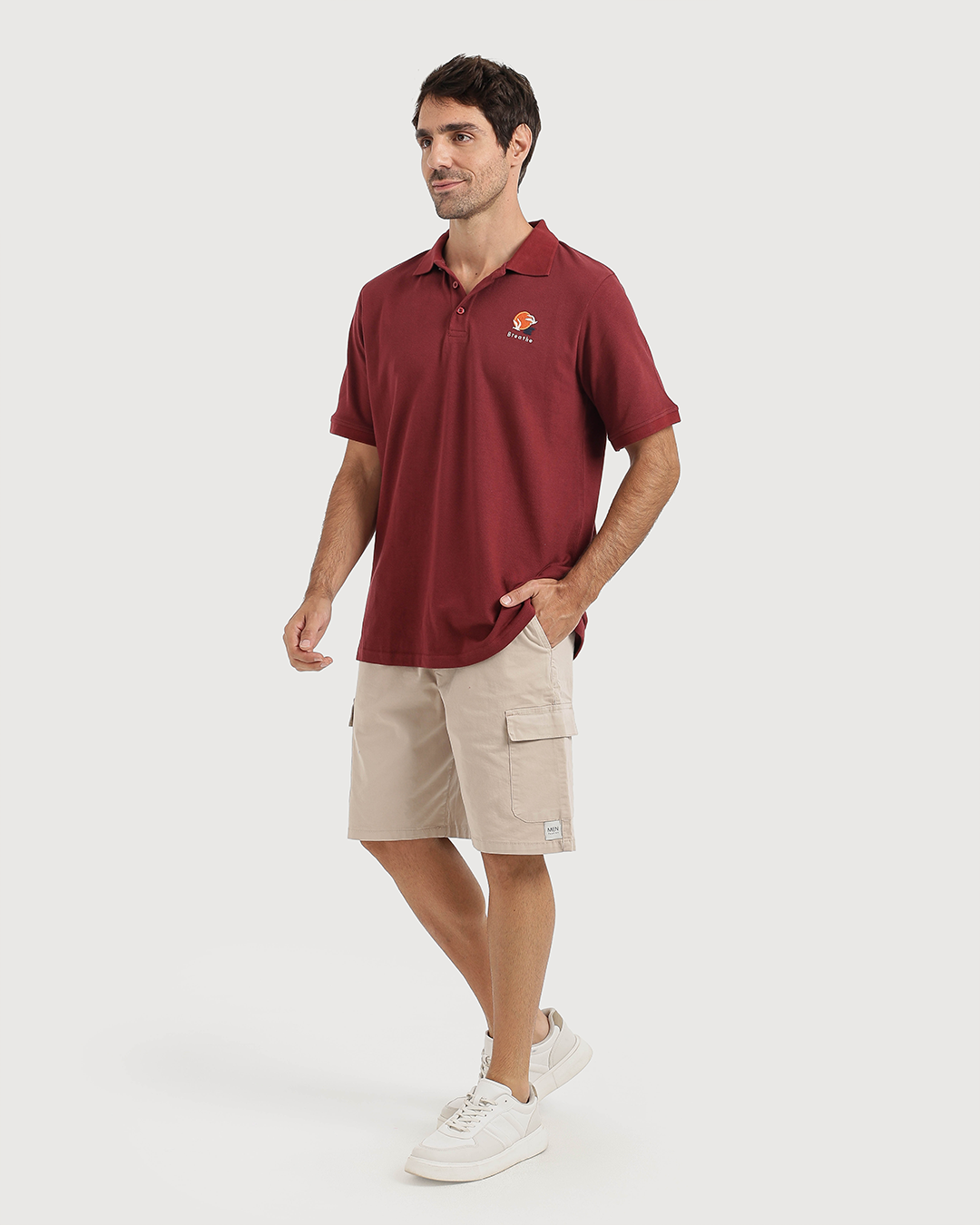 Jacquard Polo Short Set