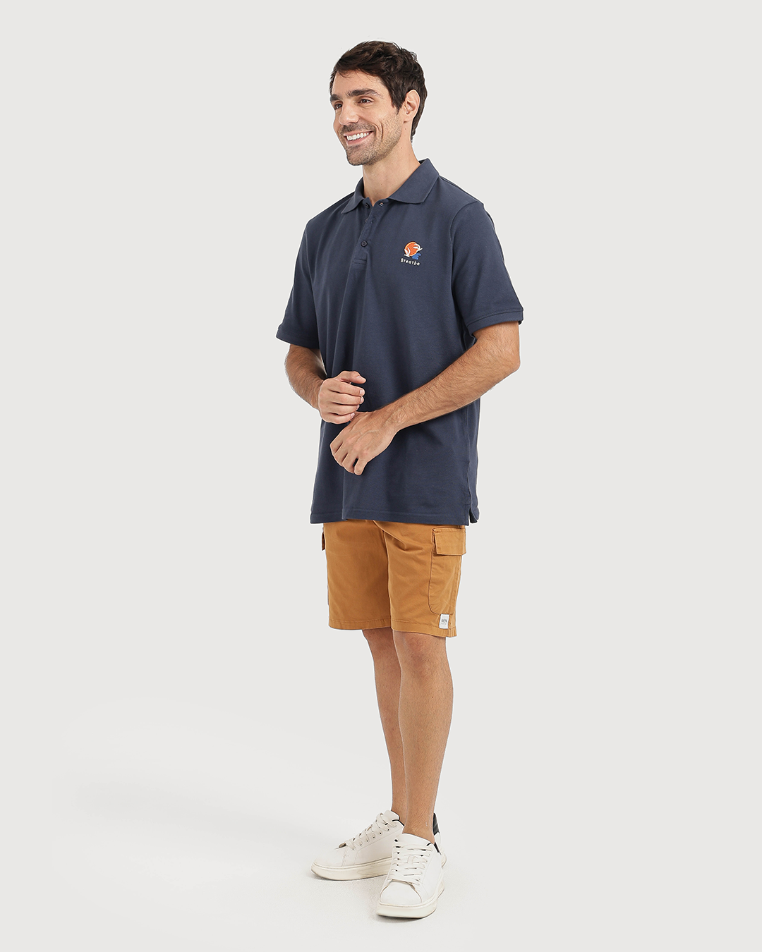 Jacquard Polo Short Set
